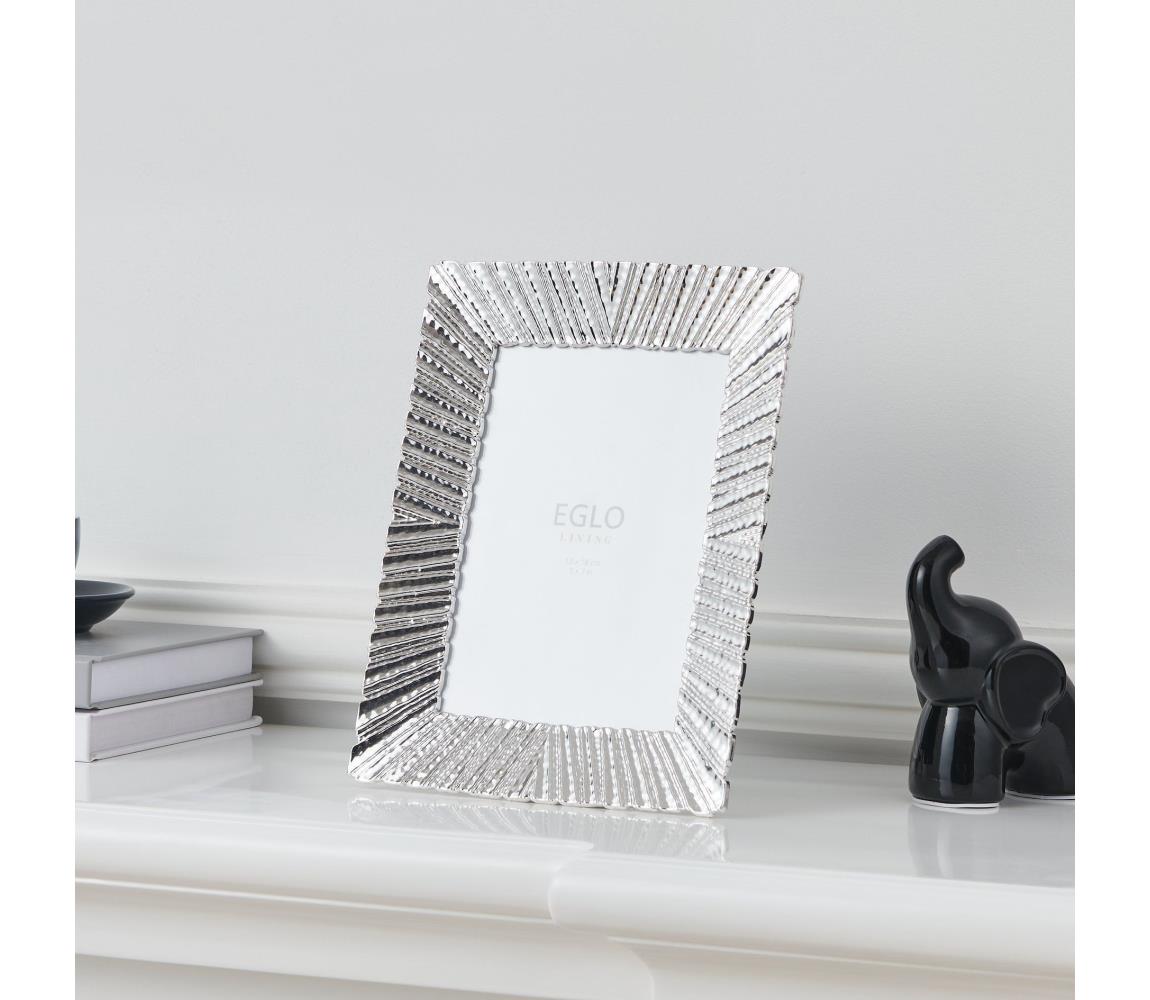Eglo 423221 - Fotorámček BUGRINO 13x18 cm strieborný 423221