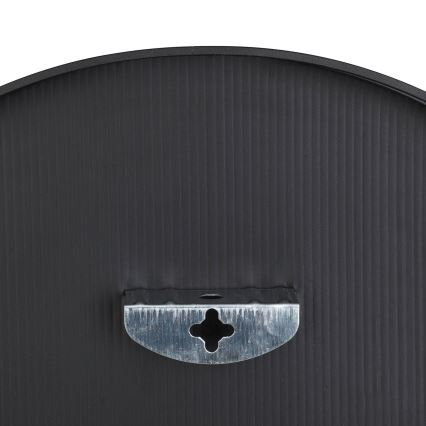 Eglo - Nástenné zrkadlo pr. 40 cm čierna