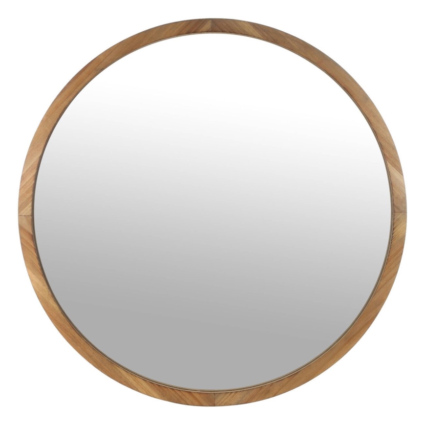 Eglo - Nástenné zrkadlo pr. 70 cm hnedá