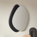 Eglo 425051 - Nástenné zrkadlo LIOMA 68x48 cm jedľa/čierna