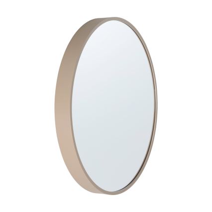 Eglo 425058 - Nástenné zrkadlo BANI priemer 40 cm béžové