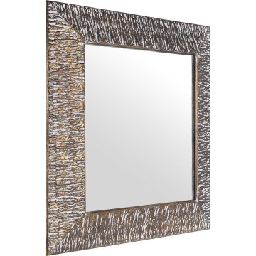 Eglo 425075 - Nástenné zrkadlo TOAMASINA 70x70 cm bronzové