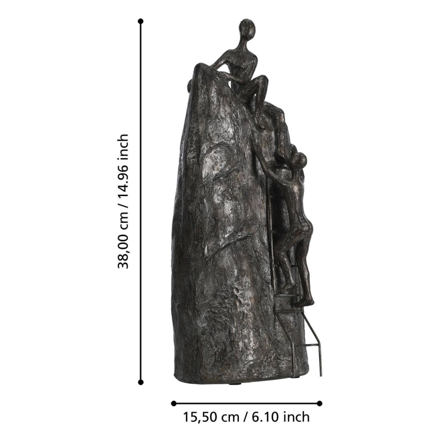 Eglo - Dekorácia 38x15,5 cm živica