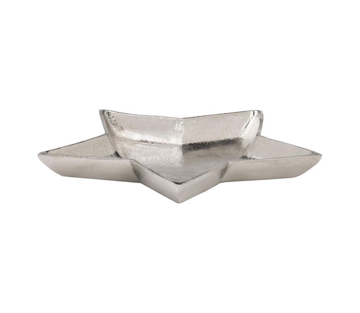Eglo 427425 - Dekoratívny podnos AMBOLOSY 30x32 cm strieborný 427425