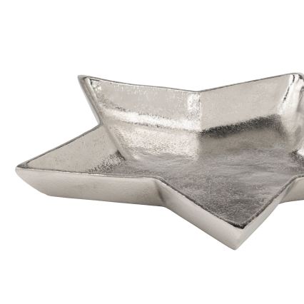 Eglo 427425 - Dekoratívny podnos AMBOLOSY 30x32 cm strieborný
