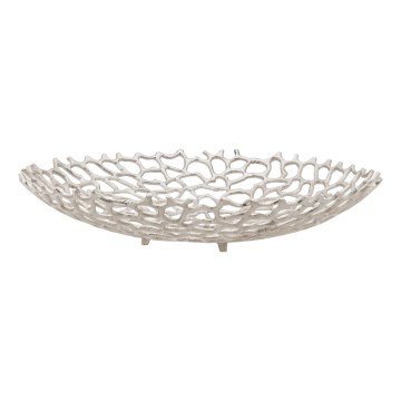 Eglo 427488 - Dekoratívna misa KIMITSU, priemer 45 cm, strieborná