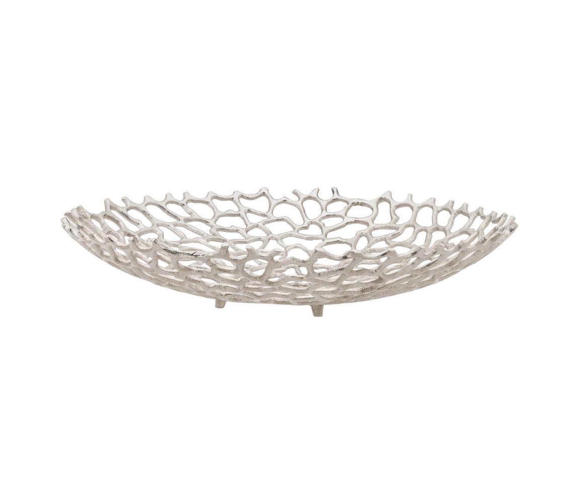 Eglo 427488 - Dekoratívna misa KIMITSU, priemer 45 cm, strieborná 427488