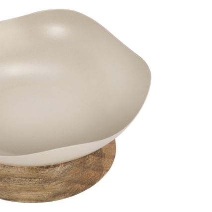 Eglo - Dekoračný podnos pr. 14,5 cm béžová