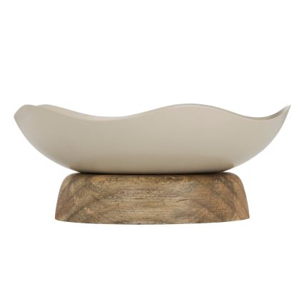 Eglo - Dekoračný podnos pr. 14,5 cm béžová