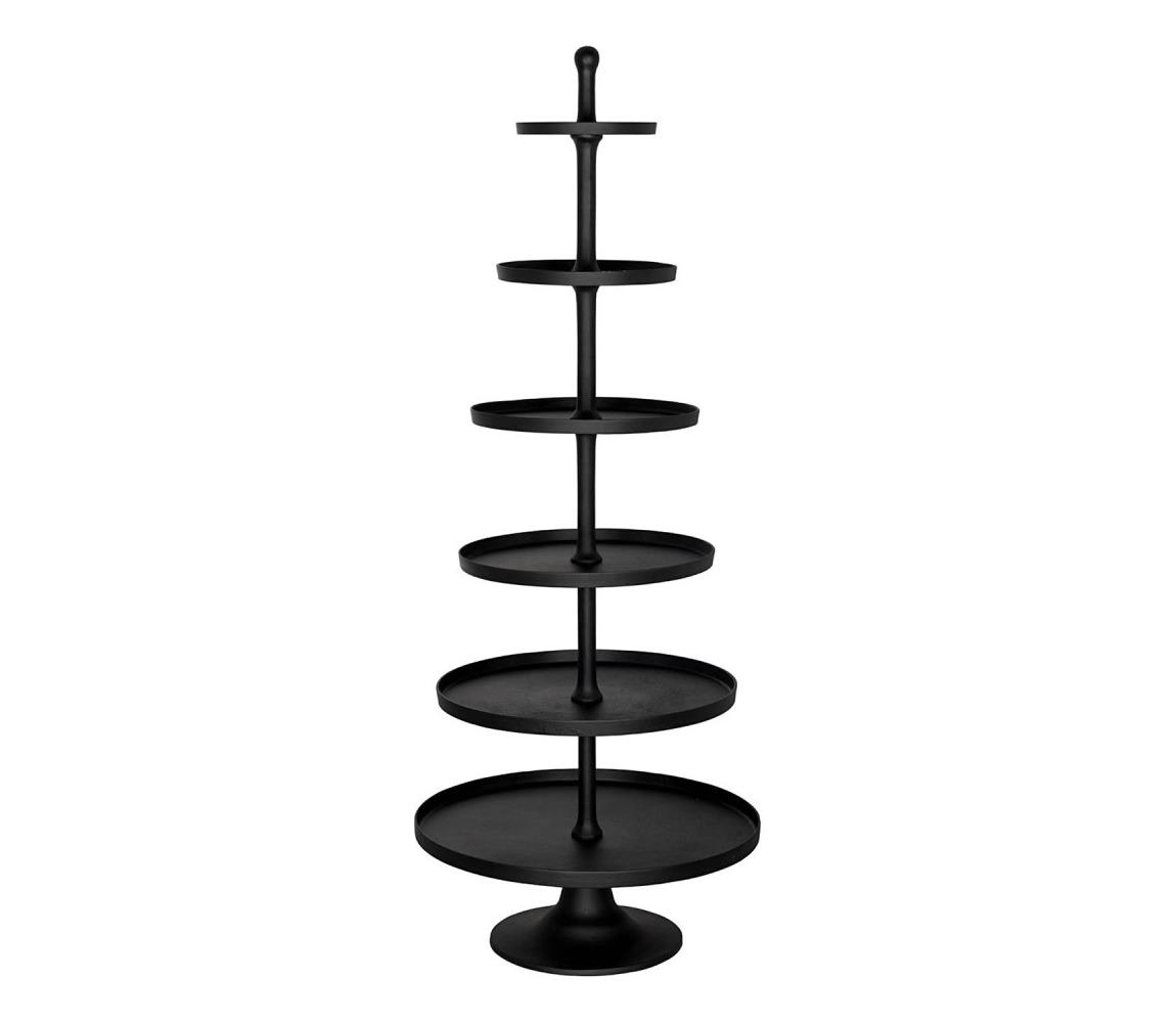 Eglo 427651 - Stojan na servírovanie BABIRIK 206x79 cm čierny 427651