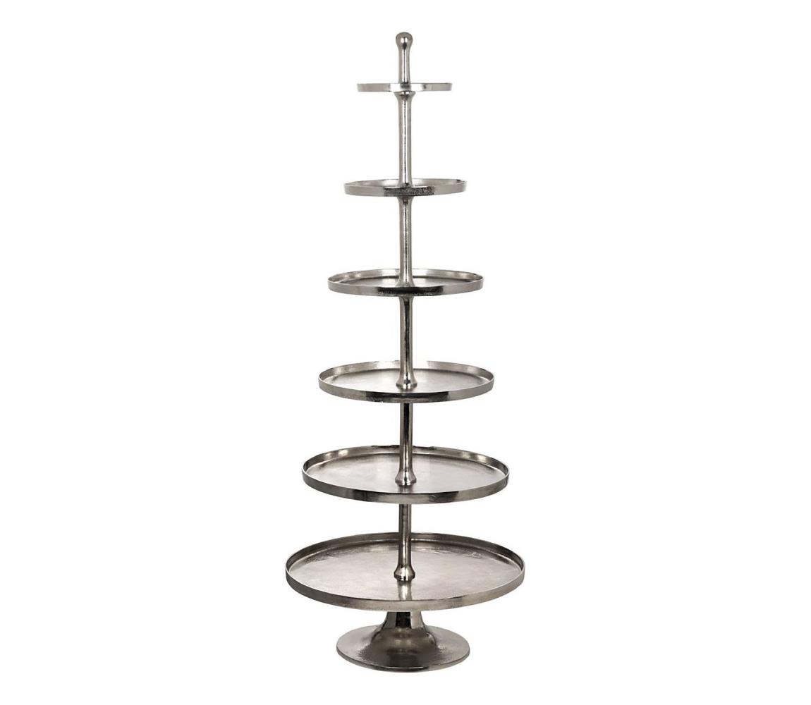 Eglo 427652 - Servírovací stojan BABIRIK 206x79 cm strieborný 427652