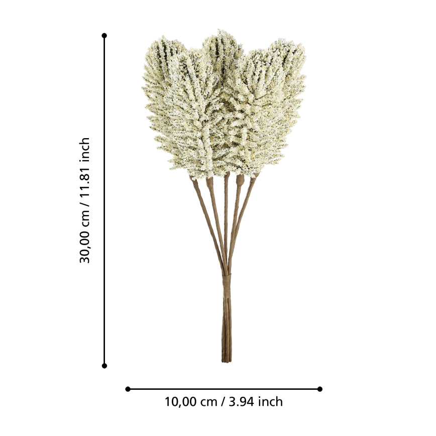 Eglo - Umelý kvet 30 cm žltá