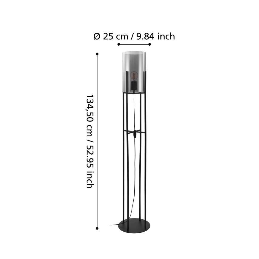 Eglo - Stojacia lampa 1xE27/60W/230V