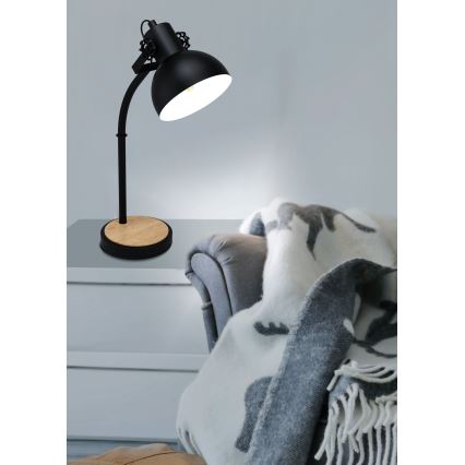 Eglo 43165 - Stolná lampa LUBENHAM 1xE27/28W/230V