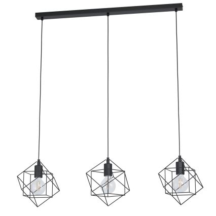 Eglo - Luster na lanku 3xE27/60W/230V
