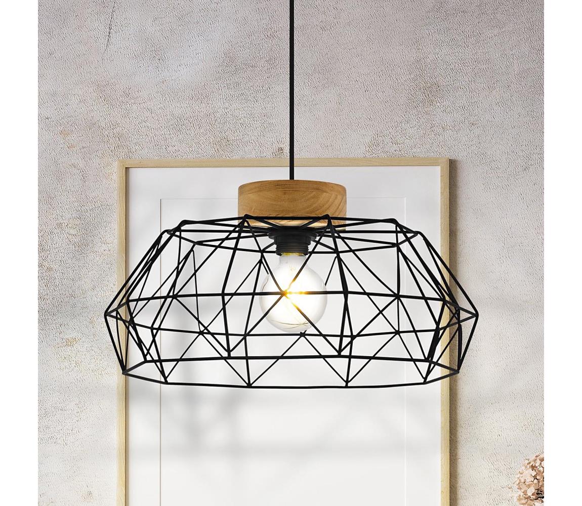 Eglo 43364 - Luster na lanku PADSTOW 1xE27/60W/230V 43364