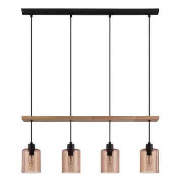 Eglo 43368 - Luster na lanku COOLMONT 4xE14/40W/230V