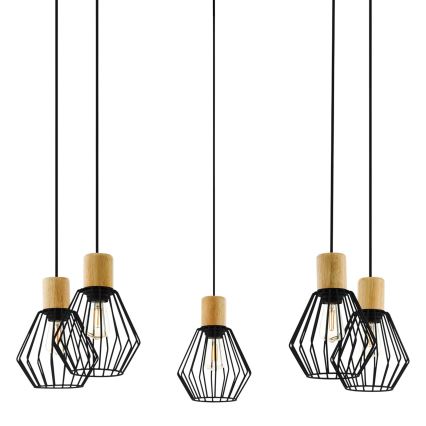 Eglo - Luster na lanku 5xE27/60W/230V pavúk