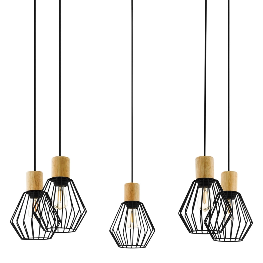 Eglo - Luster na lanku 5xE27/60W/230V pavúk