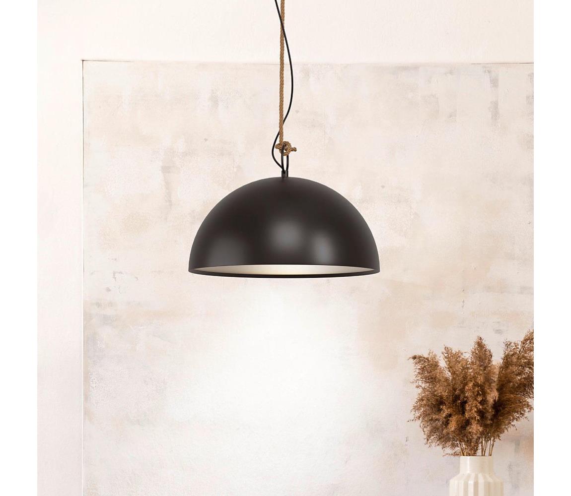 Eglo 43396 - Závesné svietidlo na lanku HODSOLL 1xE27/40W/230V 43396
