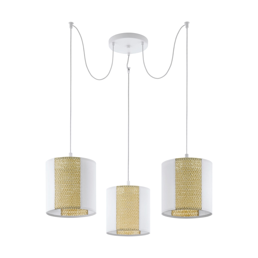 Eglo - Luster na lanku 3xE27/40W/230V pavúk