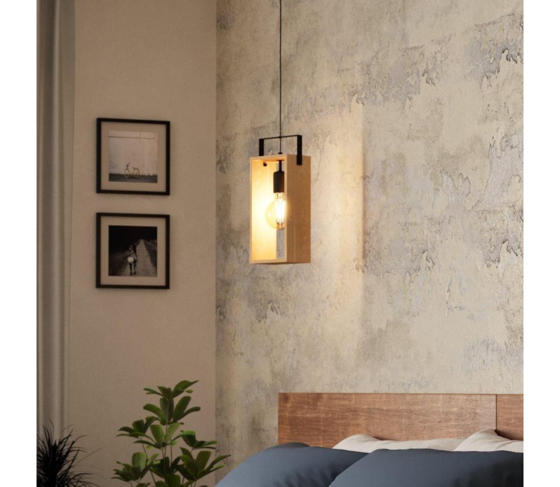 Eglo 43413 - Luster na lanku FAMBOROUGH 1xE27/40W/230V 43413
