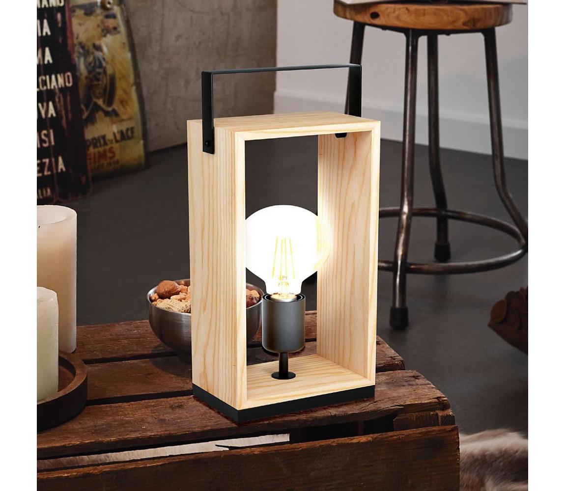 Eglo 43415 - Stolná lampa FAMBOROUGH 1xE27/40W/230V 43415
