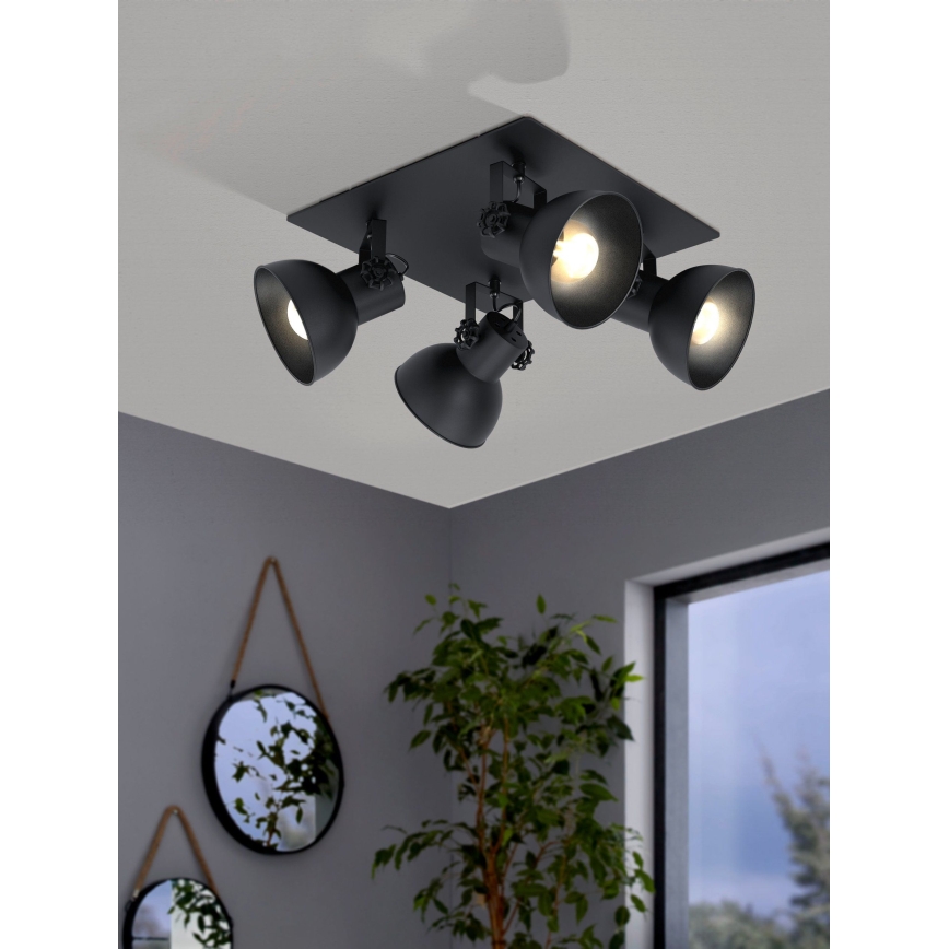 Eglo - Bodové svietidlo 4xE27/40W/230V