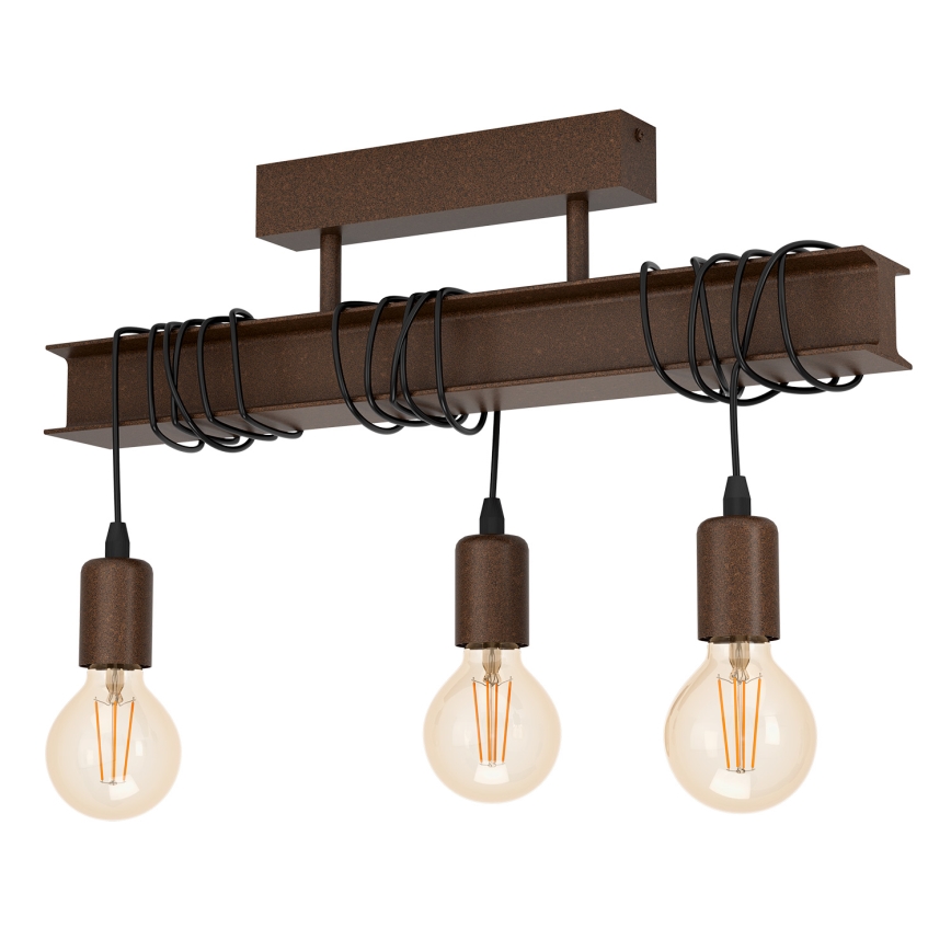 Eglo - Prisadený luster TOWNSHEND 3xE27/60W/230V
