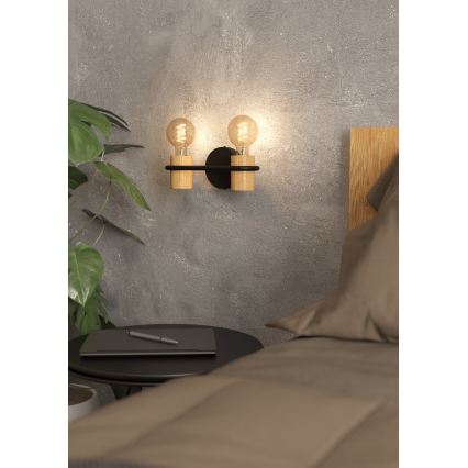 Eglo - Nástenné svietidlo 2xE27/40W/230V