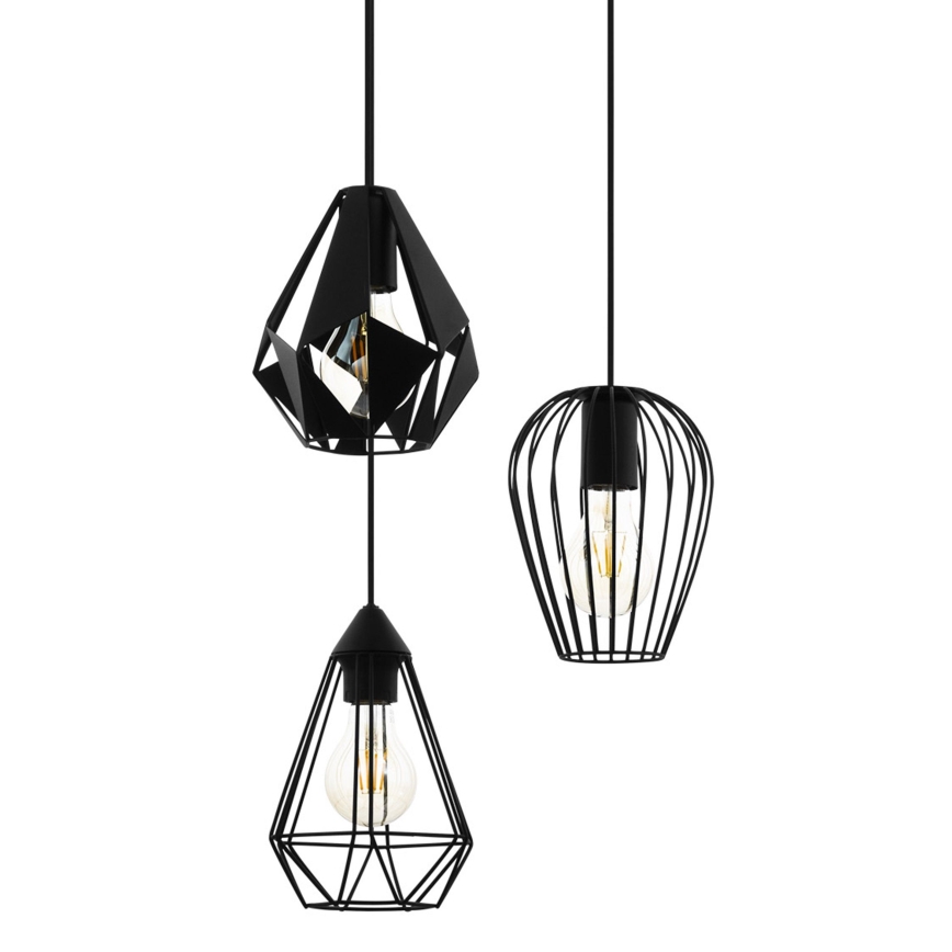 Eglo - Luster na lanku 3xE27/40W/230V