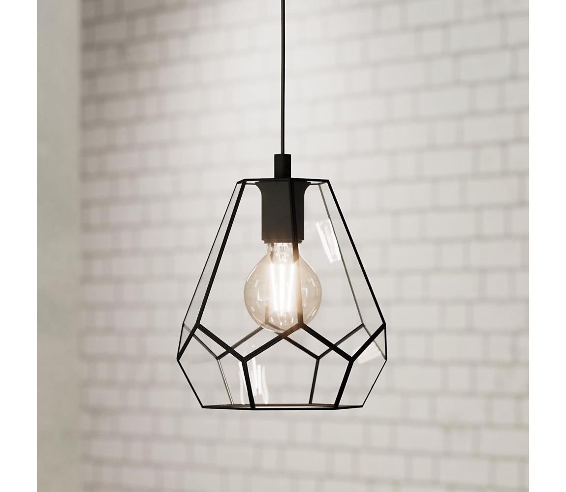 Eglo 43643 - Luster na lanku MARDYKE 1xE27/40W/230V 43643