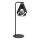 Eglo 43703 - Stolová lampa CARLTON 1xE27/60W/230V čierna