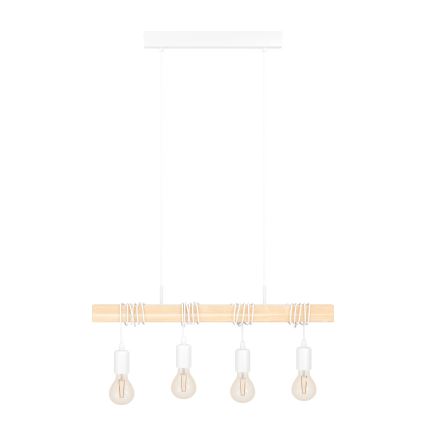 Eglo - Luster na lanku TOWNSHEND 4xE27/60W/230V
