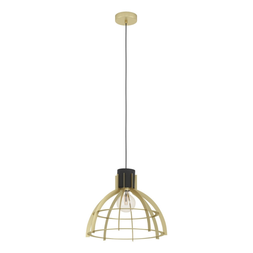 Eglo - Luster na lanku 1xE27/40W/230V zlatá