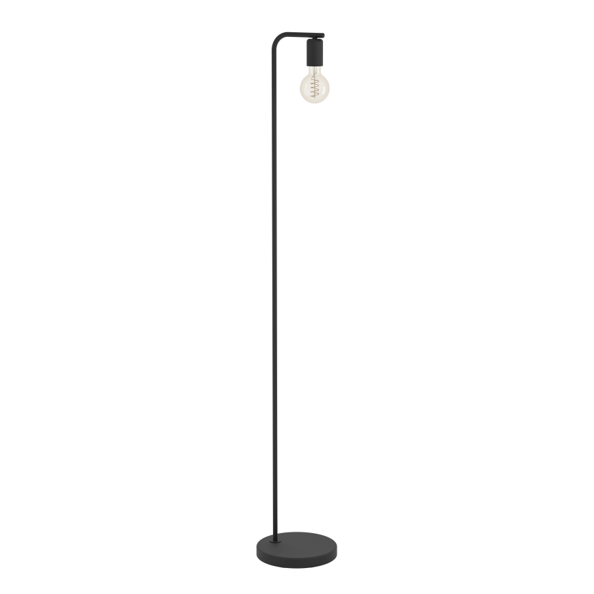 Eglo - Stojacia lampa 1xE27/40W/230V čierna