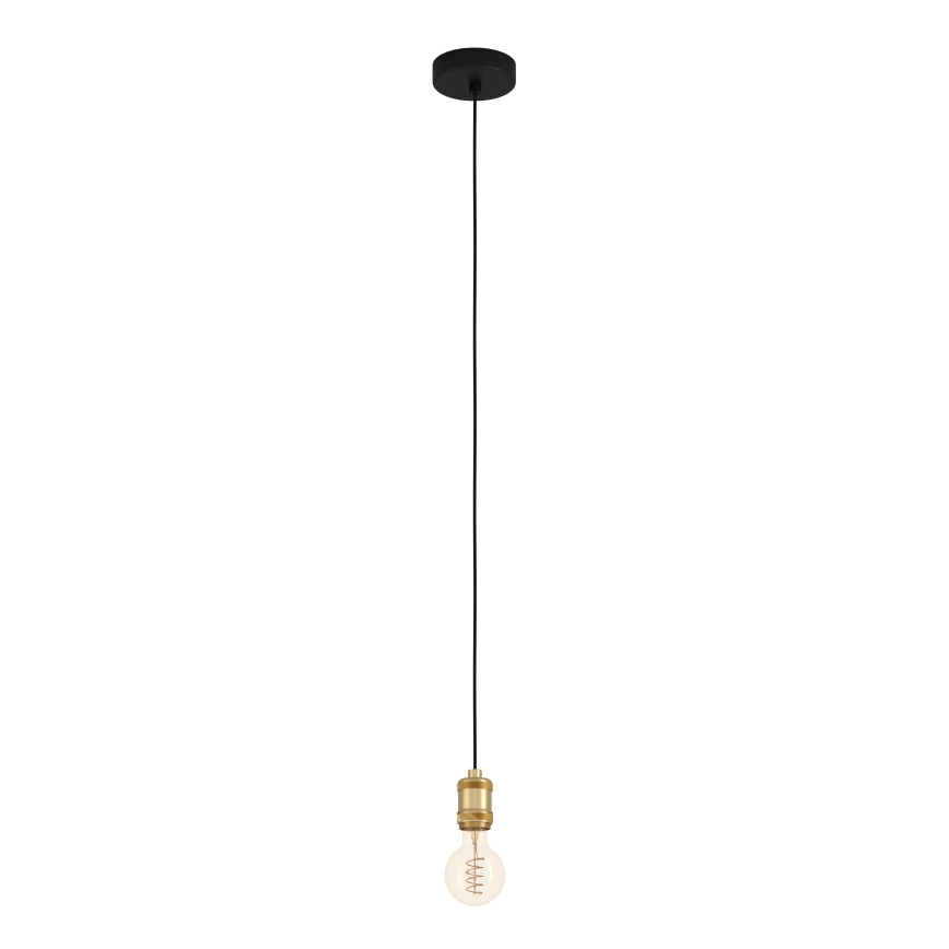 Eglo - Luster na lanku 1xE27/40W/230V zlatá