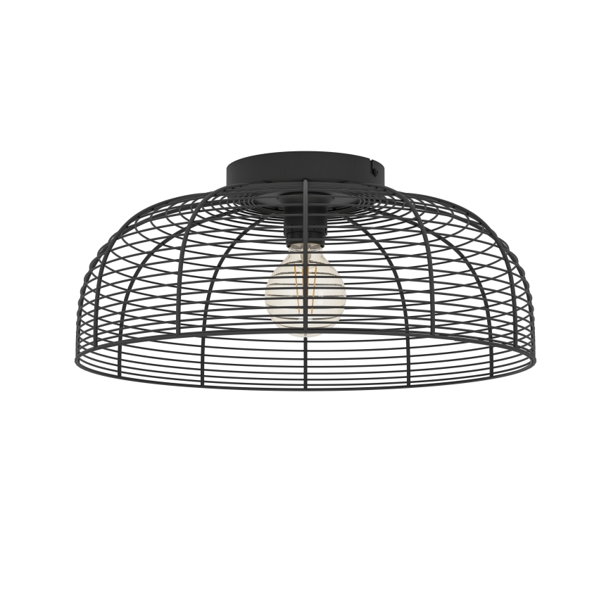 Eglo - Stropné svietidlo 1xE27/40W/230V čierna