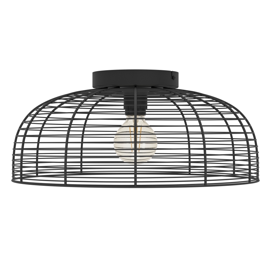 Eglo - Stropné svietidlo 1xE27/40W/230V čierna