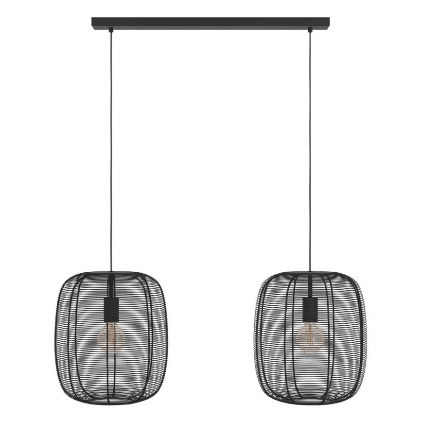 Eglo - Luster na lanku 2xE27/40W/230V