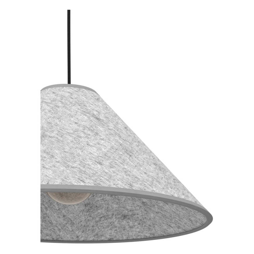 Eglo - Luster na lanku 1xE27/40W/230V šedá