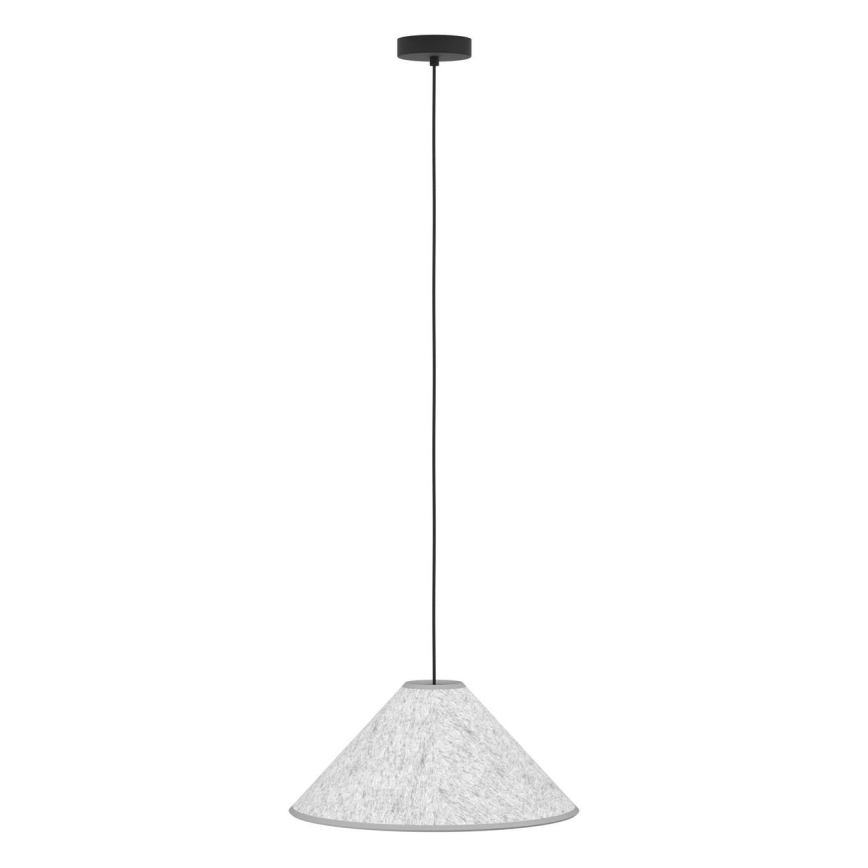 Eglo - Luster na lanku 1xE27/40W/230V šedá