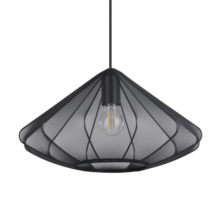 Eglo - Luster na lanku 1xE27/40W/230V pr. 42,5 cm čierna