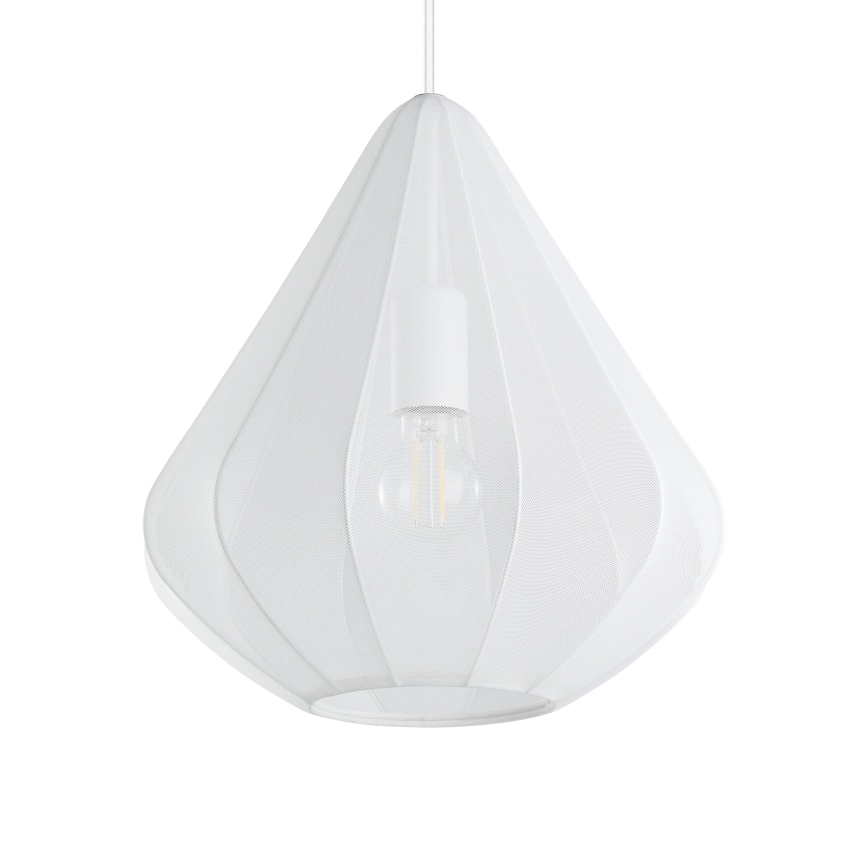 Eglo - Luster na lanku 1xE27/40W/230V pr. 33,5 cm biela