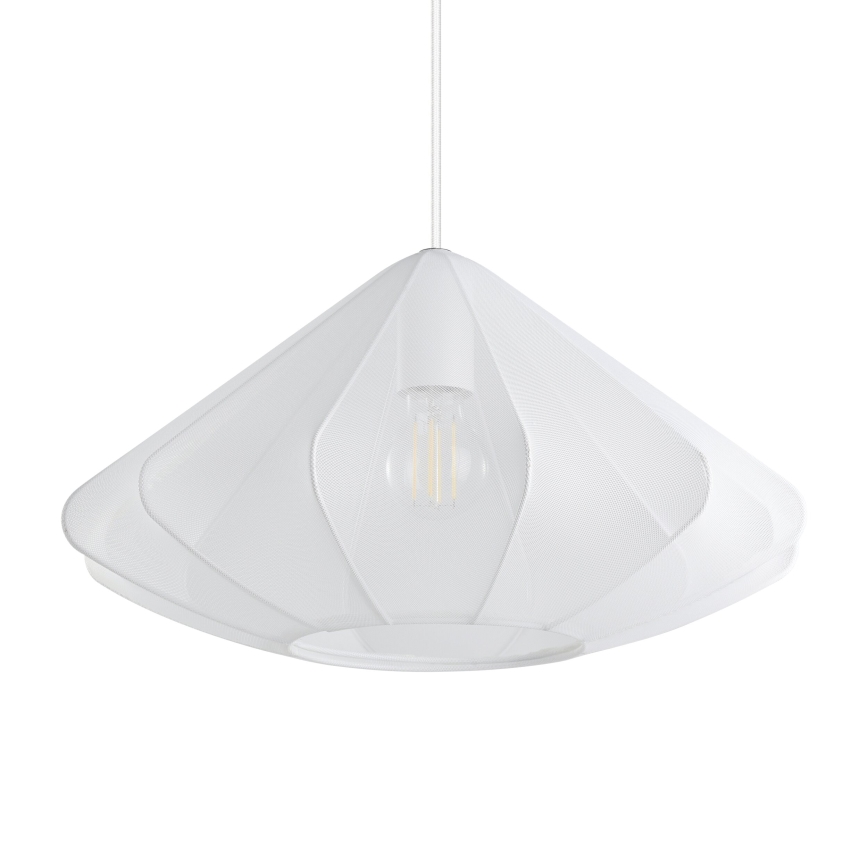 Eglo - Luster na lanku 1xE27/40W/230V pr. 42,5 cm biela