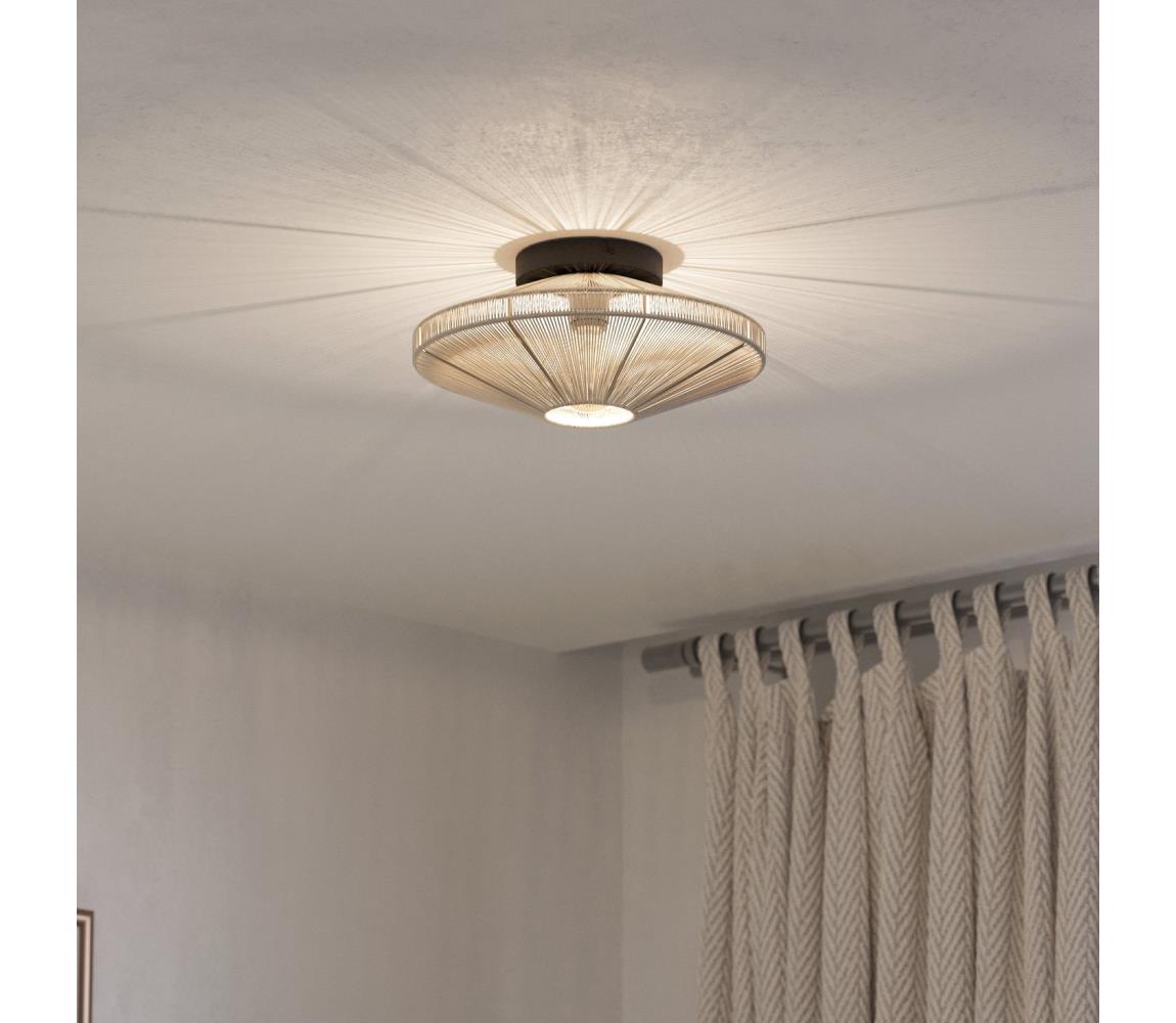Eglo 43998 - Stropné svietidlo MIDSUMER 1xE27/40W/230V Ø 38 cm krémové 43998