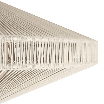 Eglo - Stolná lampa 1xE27/40W/230V krémová