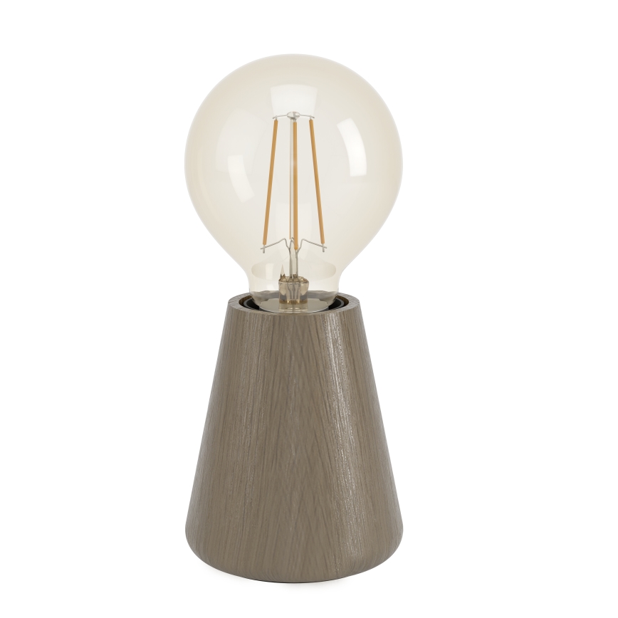 Eglo - Stolná lampa 1xE27/40W/230V hnedá