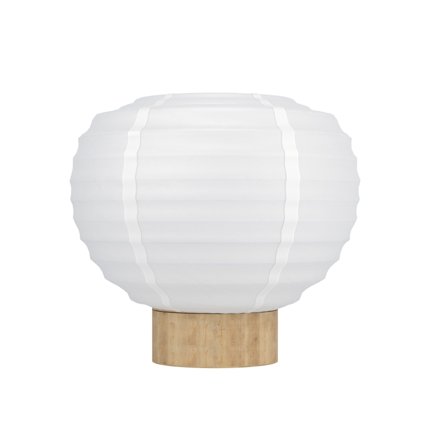Eglo - Stolová lampa 1xE27/40W/230V biela/béžová
