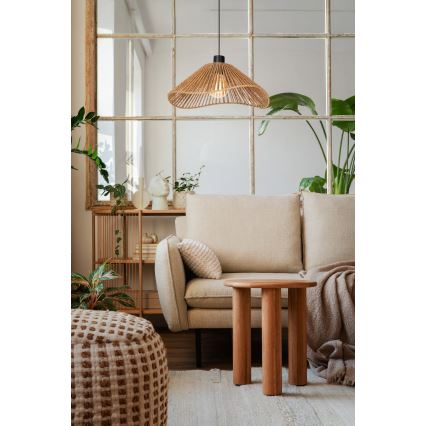 Eglo - Luster na lanku 1xE27/60W/230V hnedá